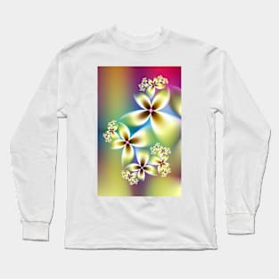 soft pastel flowers Long Sleeve T-Shirt